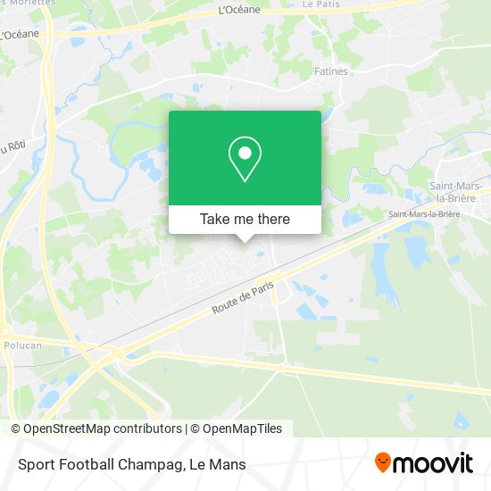 Sport Football Champag map