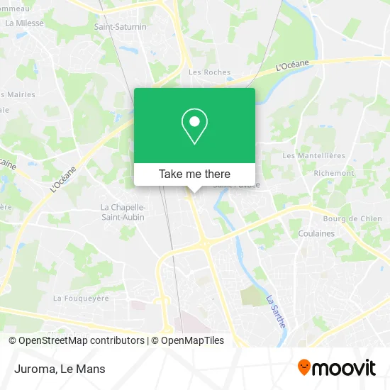 Juroma map