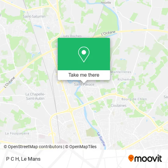 P C H map