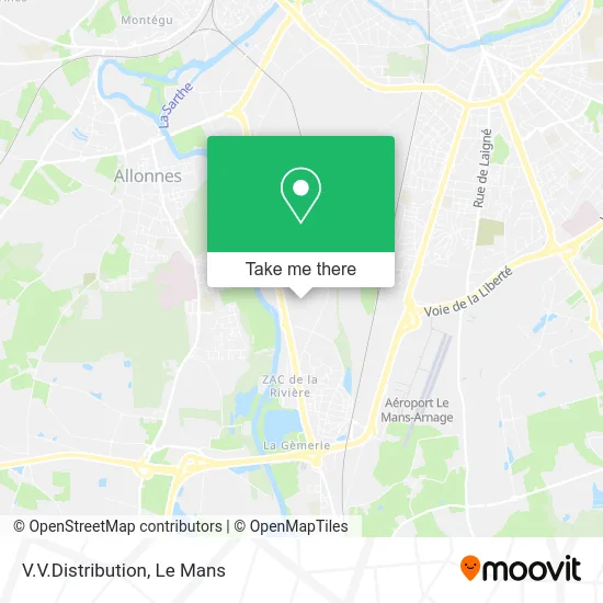 V.V.Distribution map