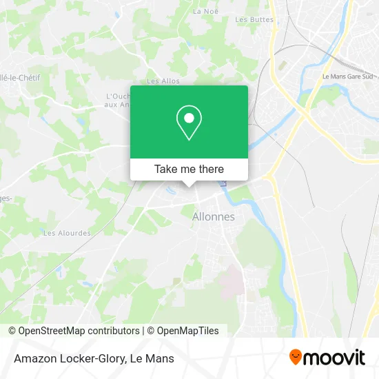 Amazon Locker-Glory map