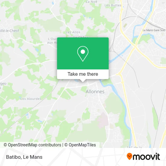 Batibo map