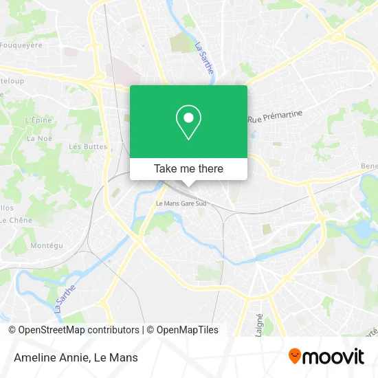 Ameline Annie map