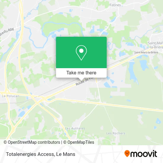 Totalenergies Access map