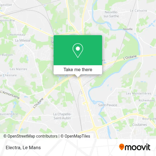 Electra map