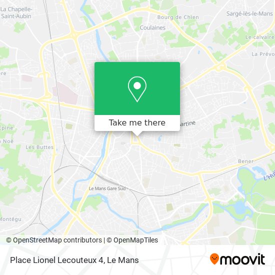 Place Lionel Lecouteux 4 map
