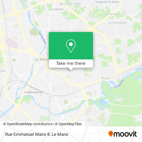 Rue Emmanuel Maire 8 map