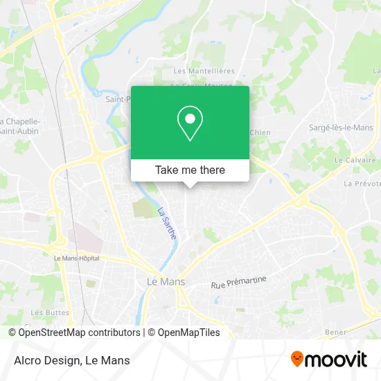 Alcro Design map