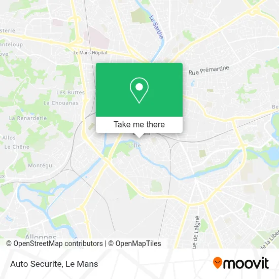 Auto Securite map