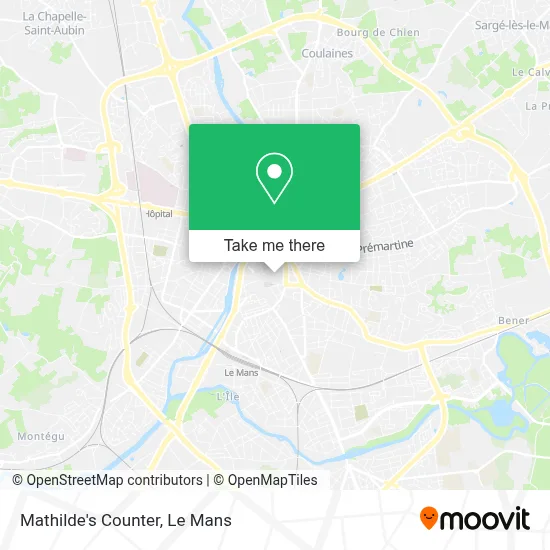 Le Comptoir De Mathilde map