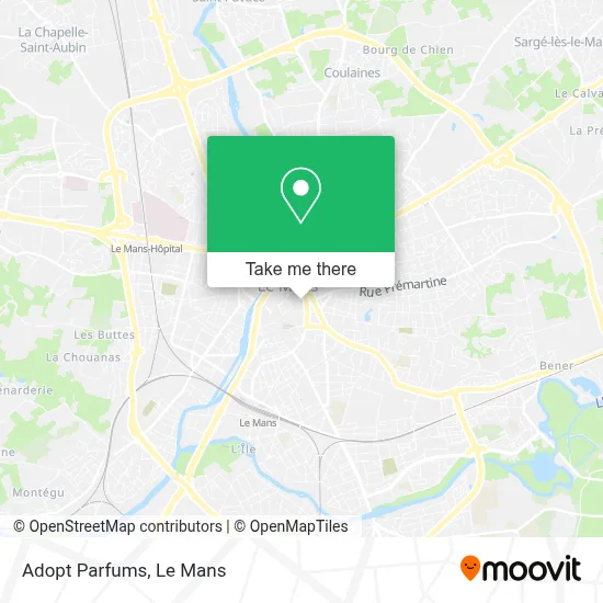 Adopt Parfums map