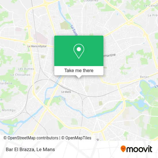 Bar El Brazza map