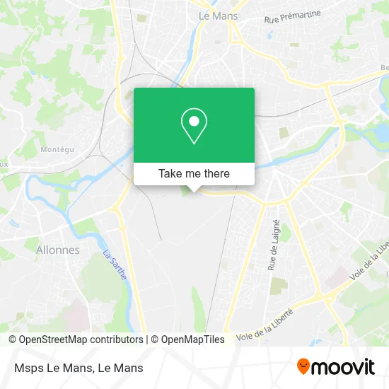 Msps Le Mans map