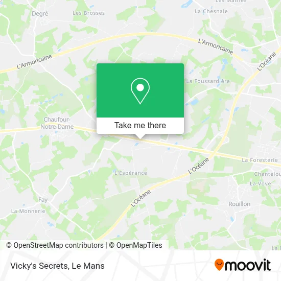 Vicky's Secrets map