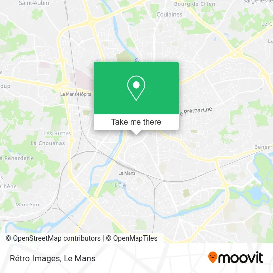 Rétro Images map