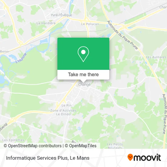 Informatique Services Plus map