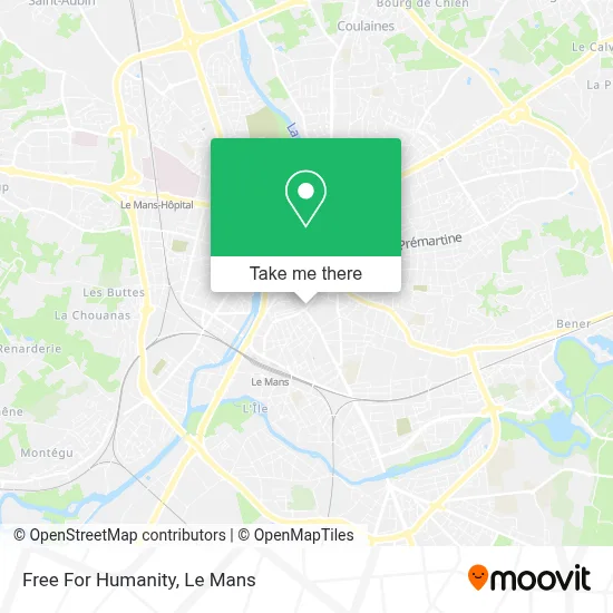Free For Humanity map