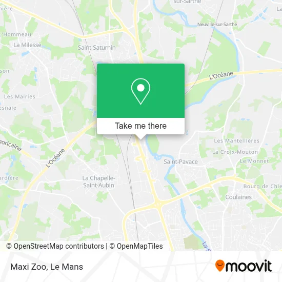 Maxi Zoo map