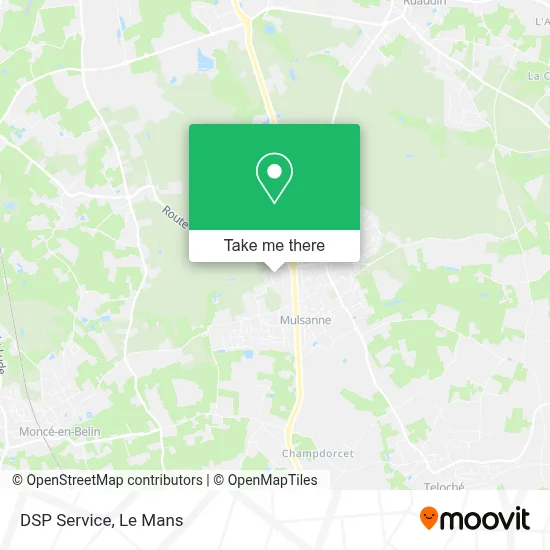 Dsp Service map