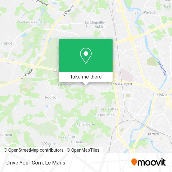 Drive Your Com map