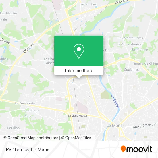 Par'Temps map