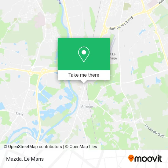 Mazda map