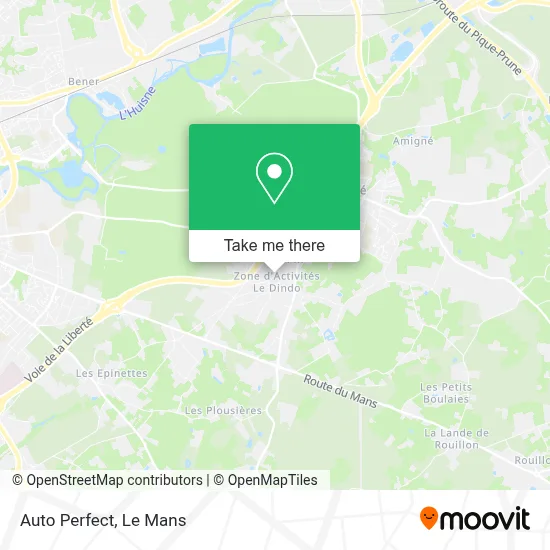 Auto Perfect map