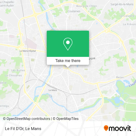 Le Fil D'Or map