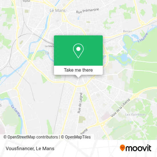 Vousfinancer map