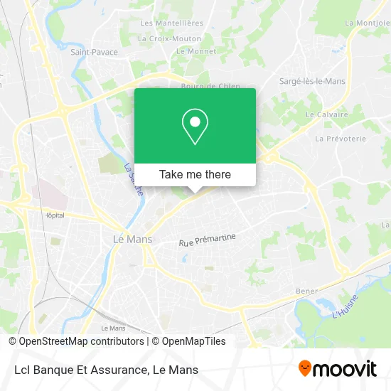 Lcl Banque Et Assurance map