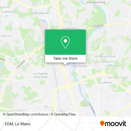 Edm map