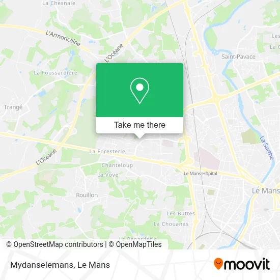 Mydanselemans map