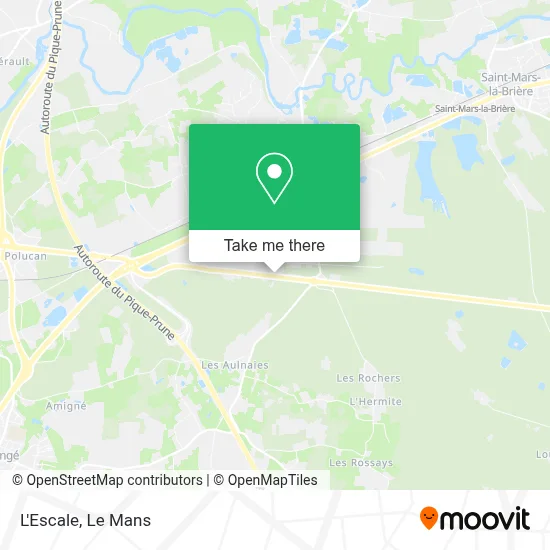 L'Escale map