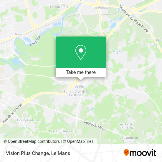 Vision Plus Changé map