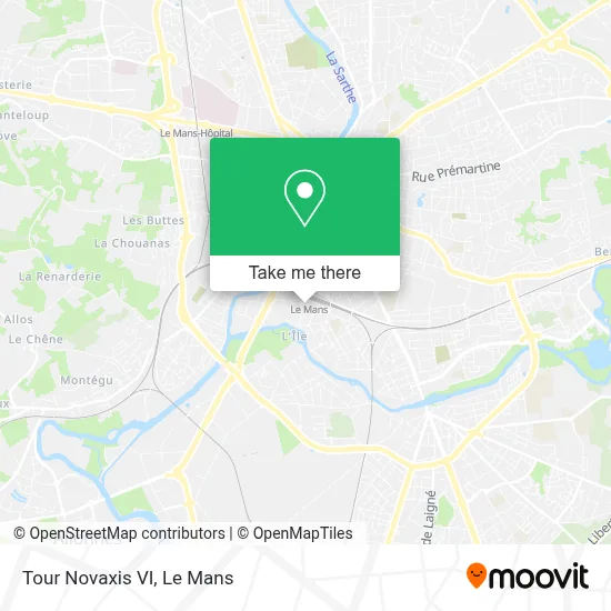 Tour Novaxis VI map