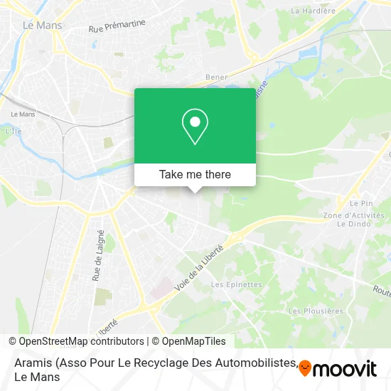 Aramis map