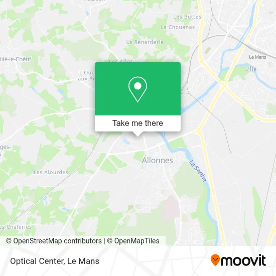 Optical Center map