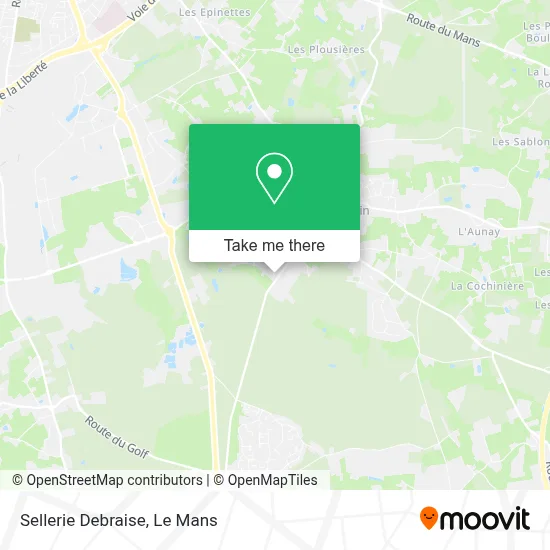 Sellerie Debraise map