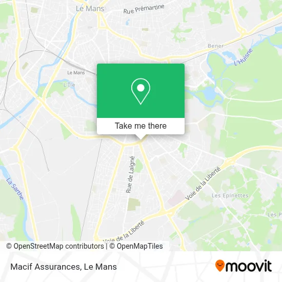 Macif Assurances map