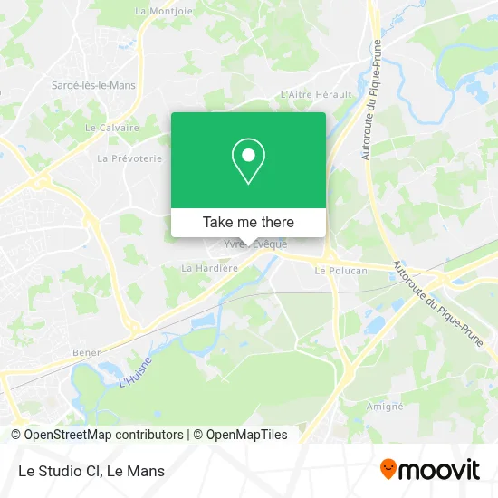 Le Studio Cl map