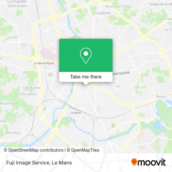 Fuji Image Service map