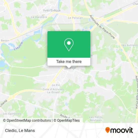 Cledic map