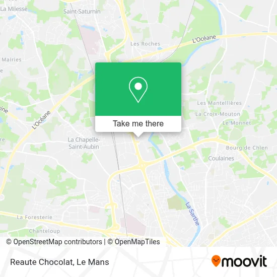 Reaute Chocolat map