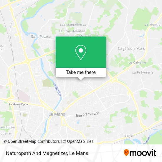 Naturopath And Magnetizer map
