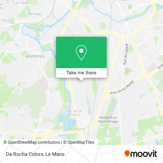 Da Rocha Colors map