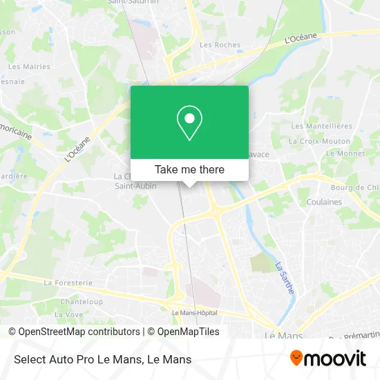 Select Auto Pro Le Mans map