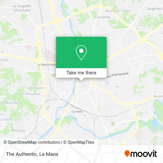 L'Authentique map