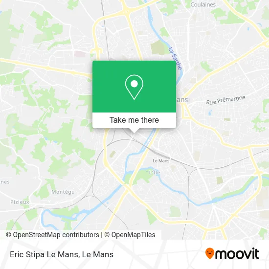 Eric Stipa Le Mans map