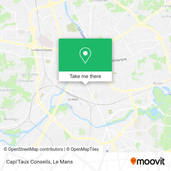 Capi'Taux Conseils map