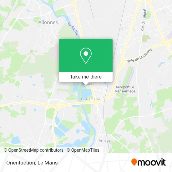 Orientaction map